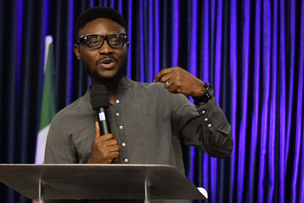 Frederick Adetiba, Lead Pastor at The Finishing Church teaching on Contending for Your Identity