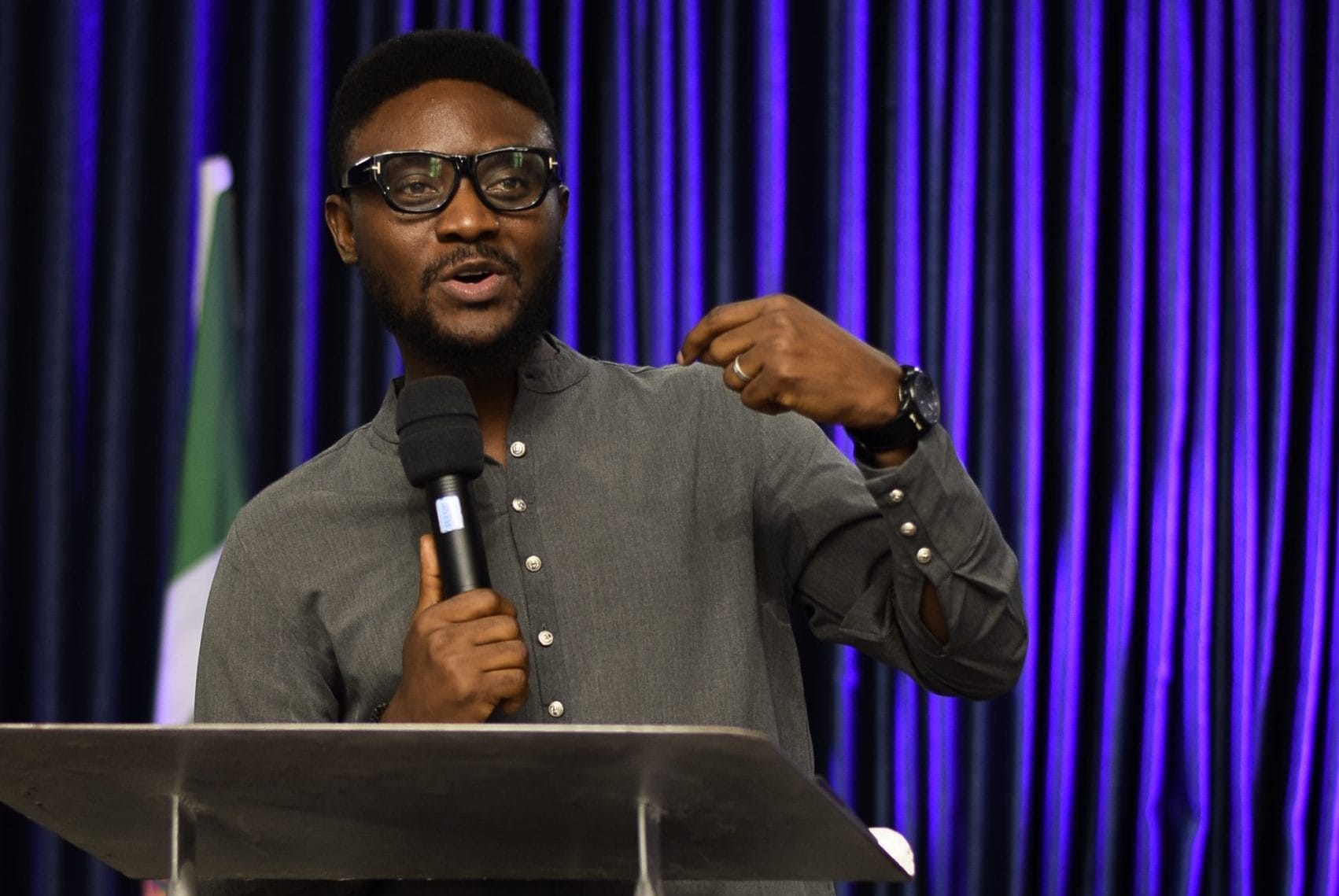 Frederick Adetiba, Lead Pastor at The Finishing Church teaching on Contending for Your Identity